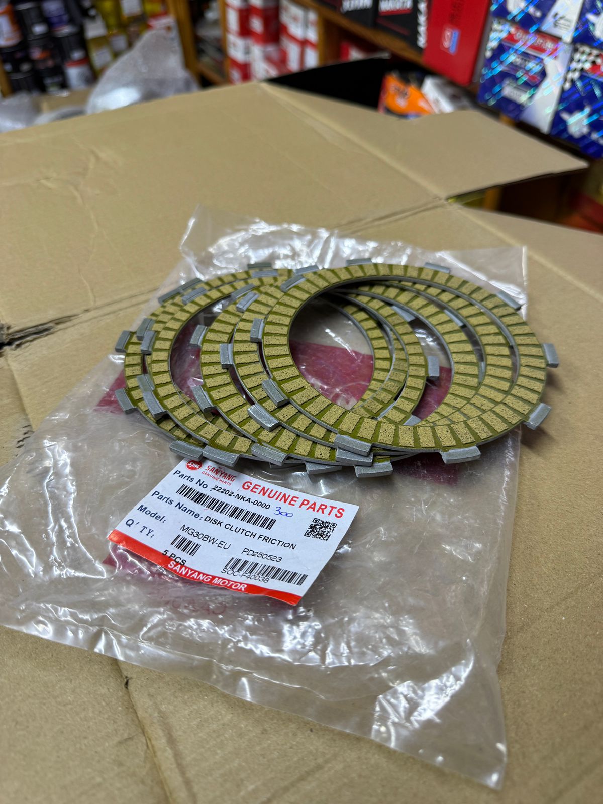 POCHETTE DISQUE EMBRAYAGE NHT 300 SYM ORIGINAL