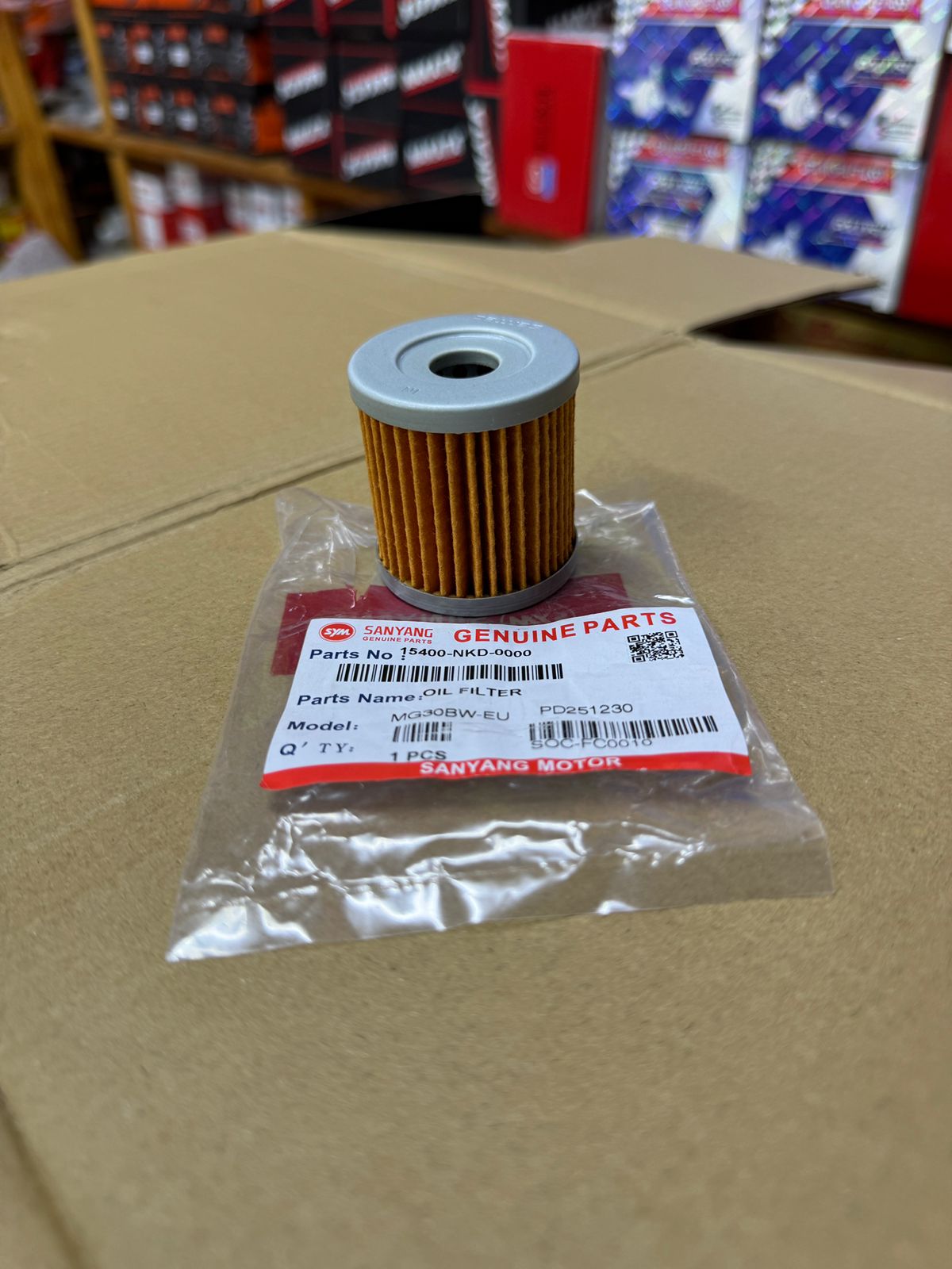 FILTER OIL SYM NHT ORIGINAL